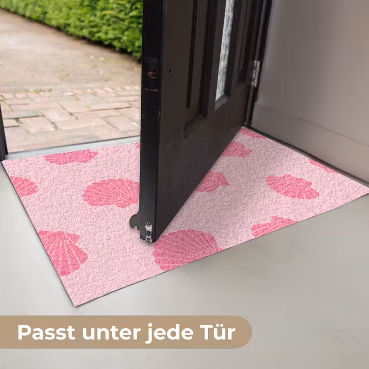 Schelp - Patroon - Zee - Modern - Roze Deurmat klein -USP_DE