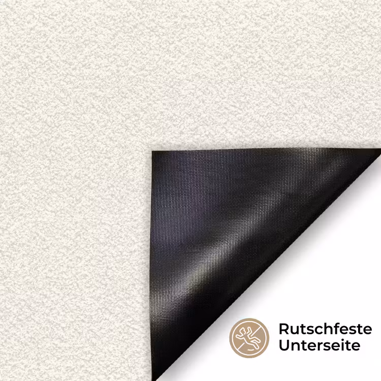 Schelpen - Blauw - Patroon Deurmat klein -antislip_DE