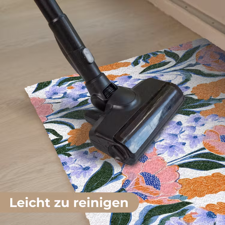 Patroon - Aquarel - Kleurrijk Deurmat klein 898 -reinigen_DE