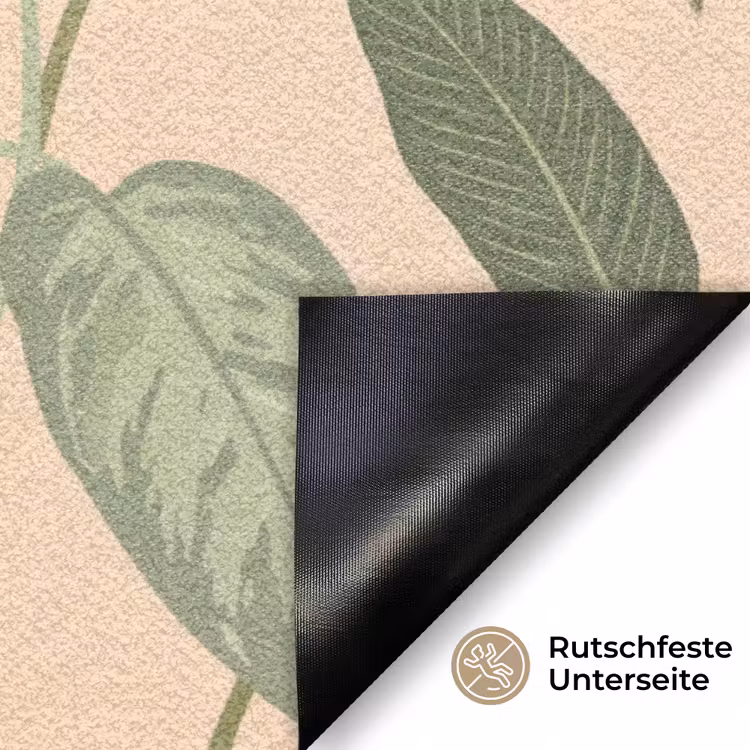 Patroon - Bloemen - Kleurrijk Deurmat klein -antislip_DE