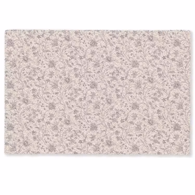 Patroon - Bloemen - Paars Deurmat klein 898 -zkaufland3d