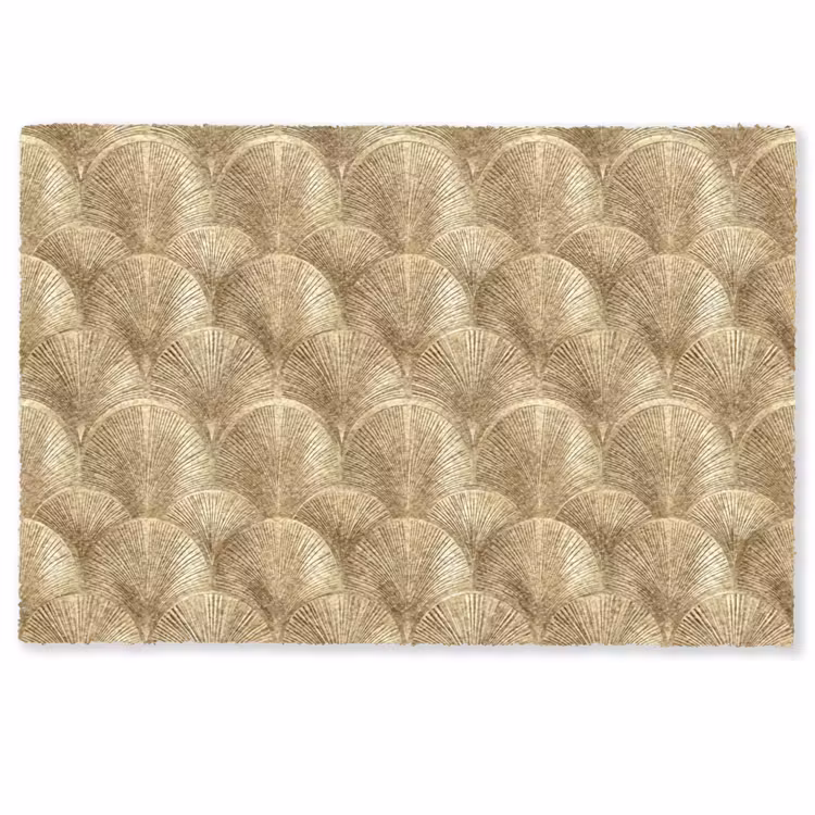 Patroon - Waaier - Goud Deurmat klein 898 -zkaufland3d