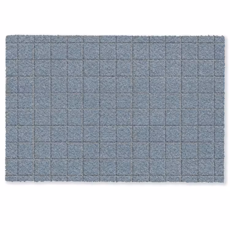 Patroon - Tegel - Blauwgrijs Deurmat klein 898 -zkaufland3d