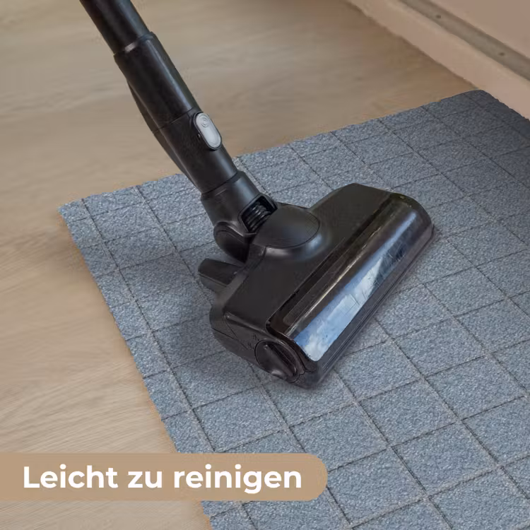 Patroon - Tegel - Blauwgrijs Deurmat klein 898 -reinigen_DE