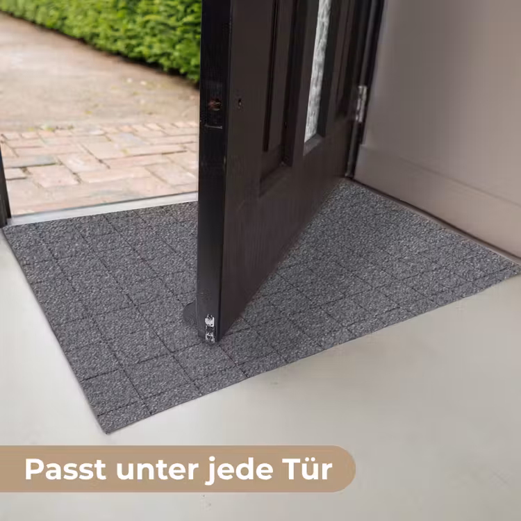 Patroon - Tegel - Grafiet - Grijs Deurmat klein 898 -USP_DE
