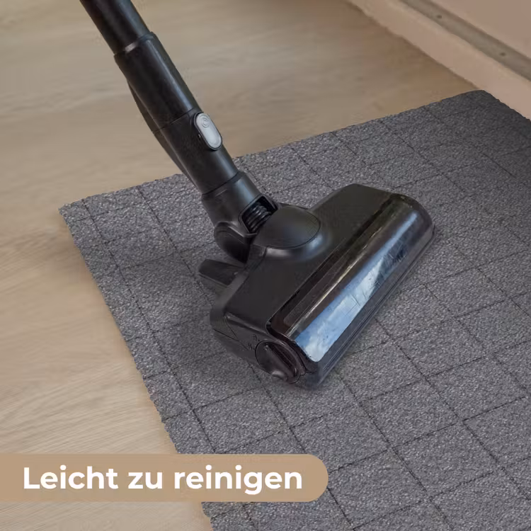 Patroon - Tegel - Grafiet - Grijs Deurmat klein 898 -reinigen_DE