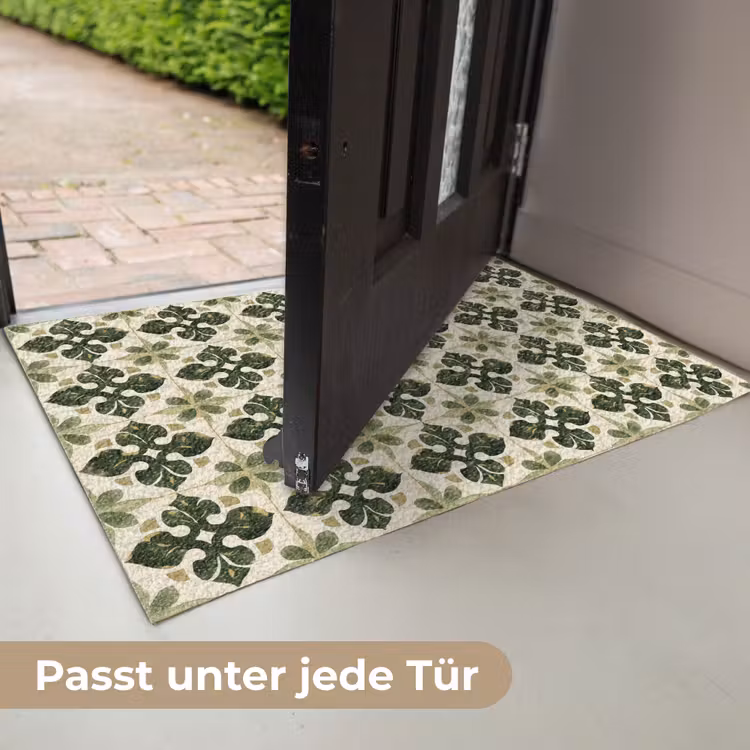 Patroon - Tegel - Groen Deurmat klein 898 -USP_DE