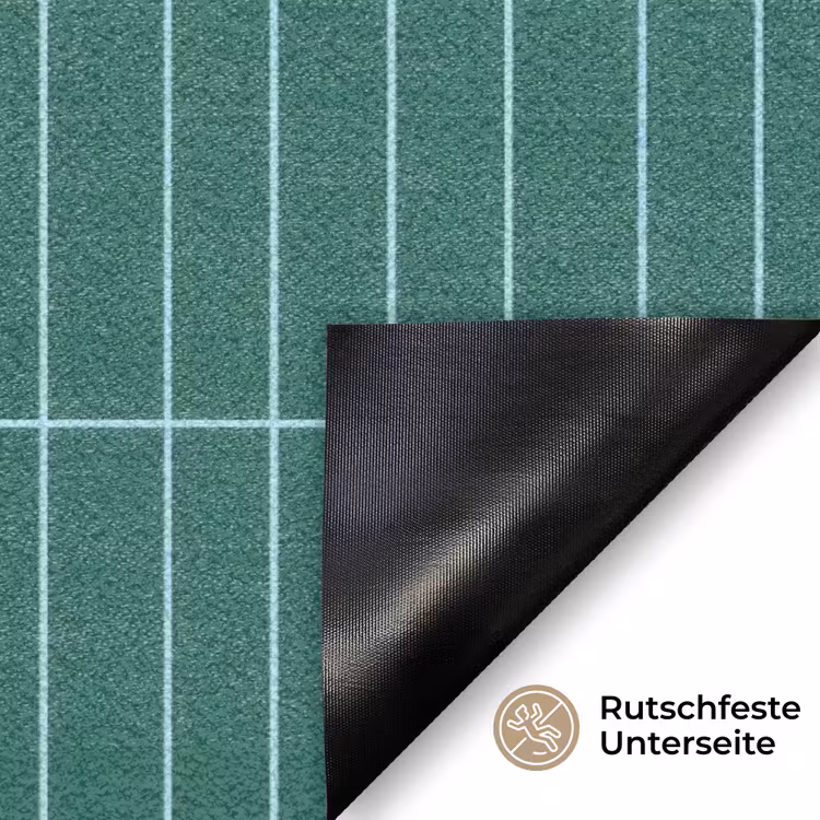 Patroon - Tegel - Saliegroen Deurmat klein 898 -antislip_DE