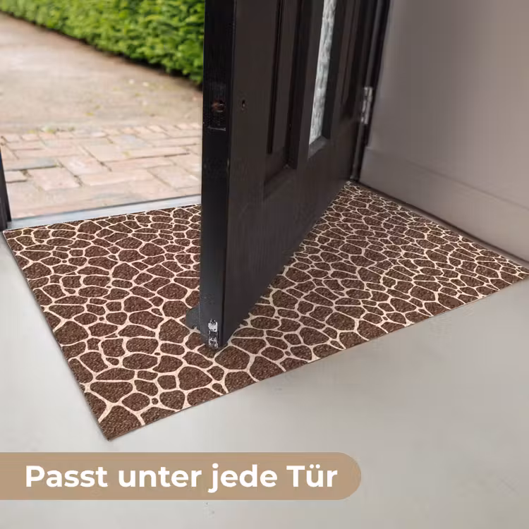 Patroon - Giraf - Bruin Deurmat klein 898 -USP_DE