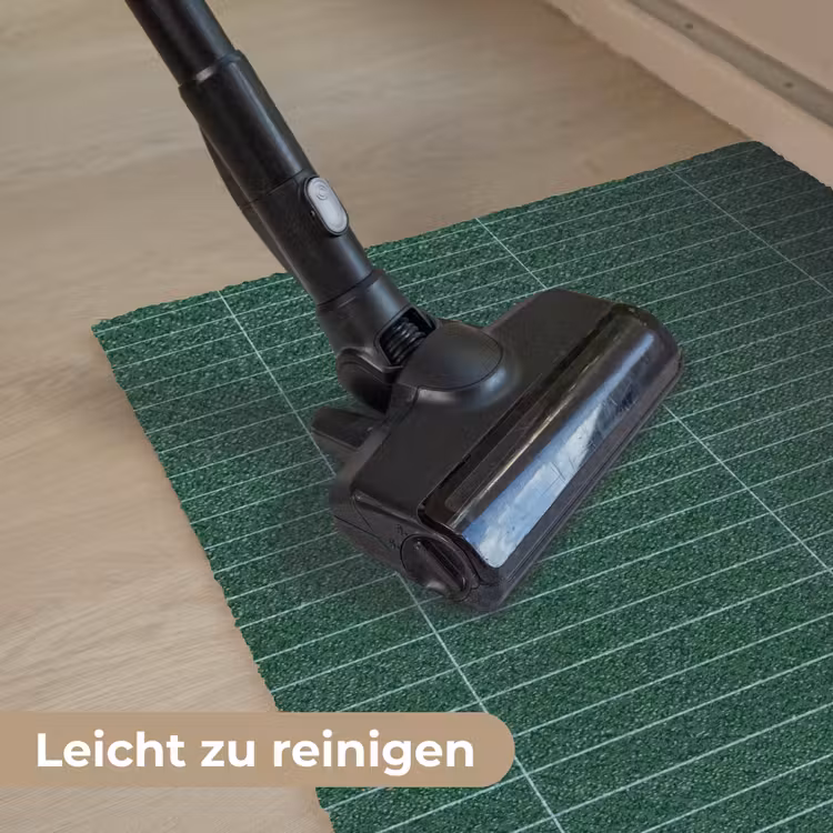 Patroon - Tegels - Donkergroen Deurmat klein 898 -reinigen_DE