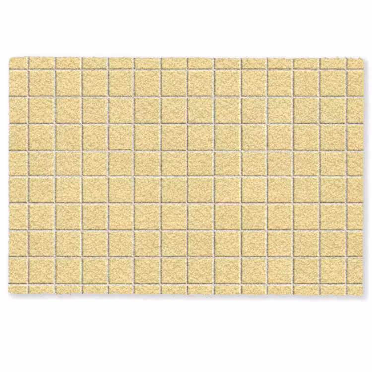 Patroon - Tegels - Geel Deurmat klein 898 -zkaufland3d
