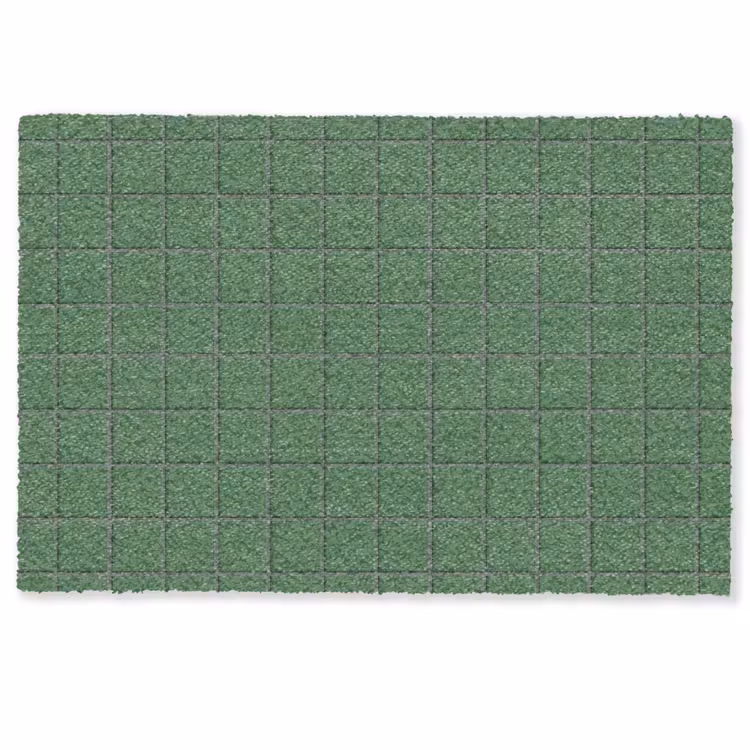 Patroon - Tegels - Groen Deurmat klein 898 -zkaufland3d
