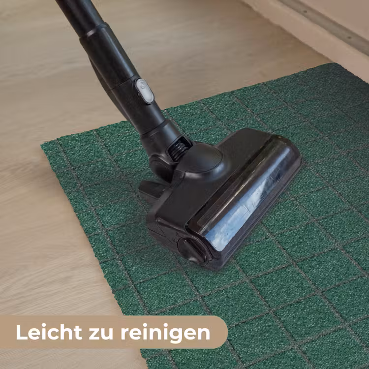 Patroon - Tegels - Dennen - Groen Deurmat klein 898 -reinigen_DE