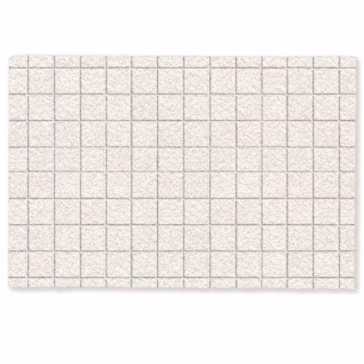 Patroon - Tegels - Wit Deurmat klein 898 -zkaufland3d