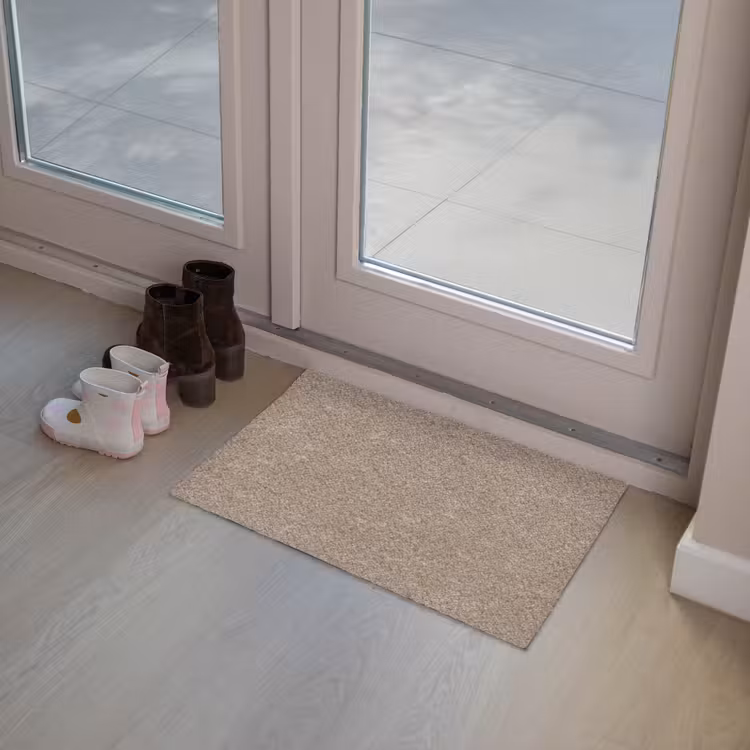 Patroon - Kalksteen - Beige Deurmat klein 898 -sfeer3