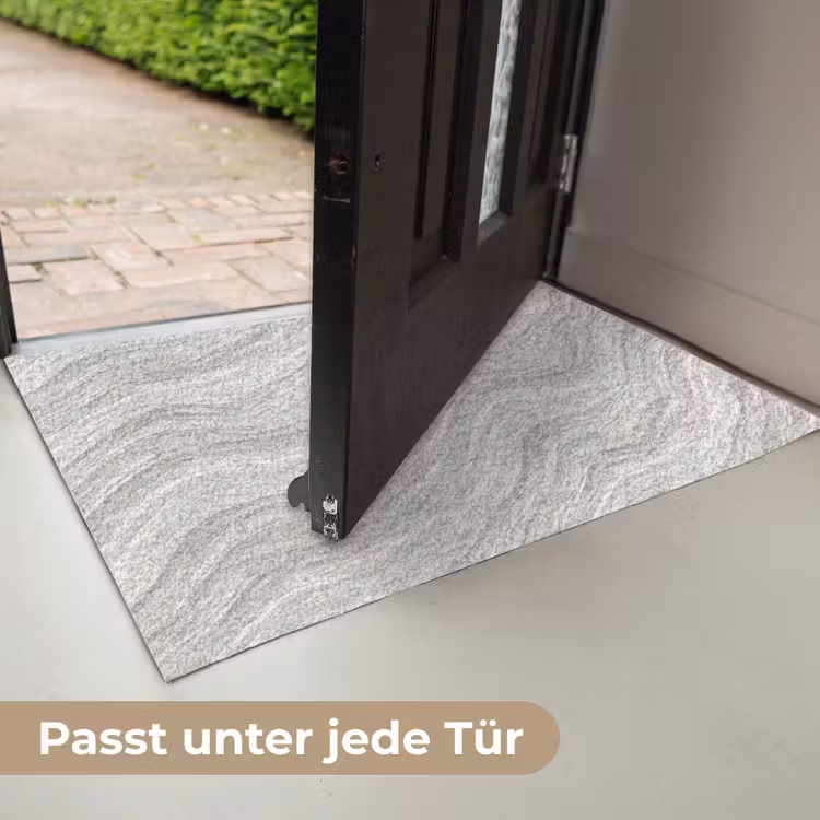Patroon - Helder - Wit - Grijs Deurmat klein 898 -USP_DE