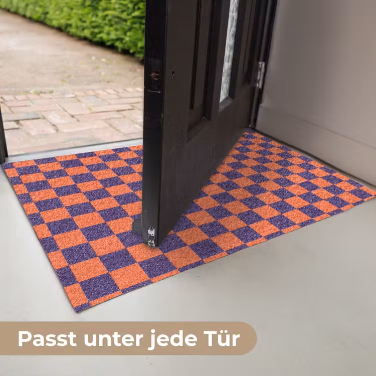 Patroon - Klassiek - Paars Deurmat klein 898 -USP_DE