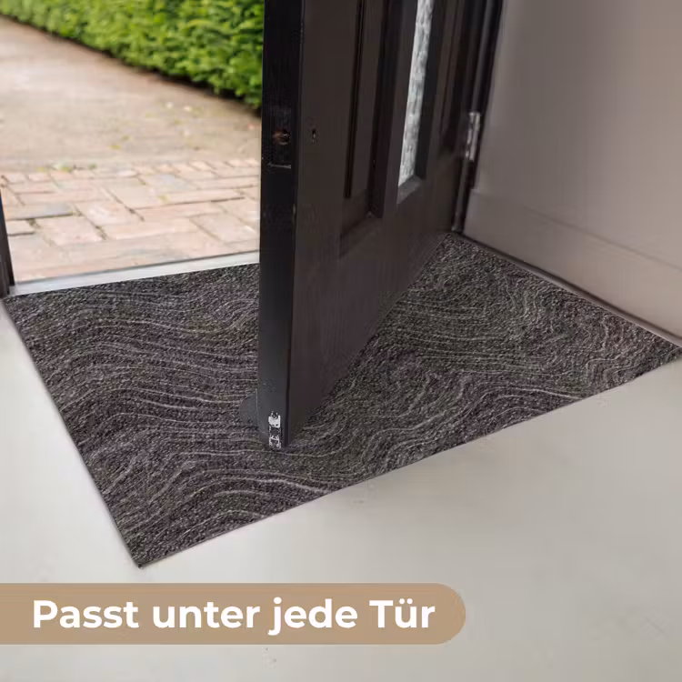 Patroon - Contrast - Antraciet Deurmat klein 898 -USP_DE