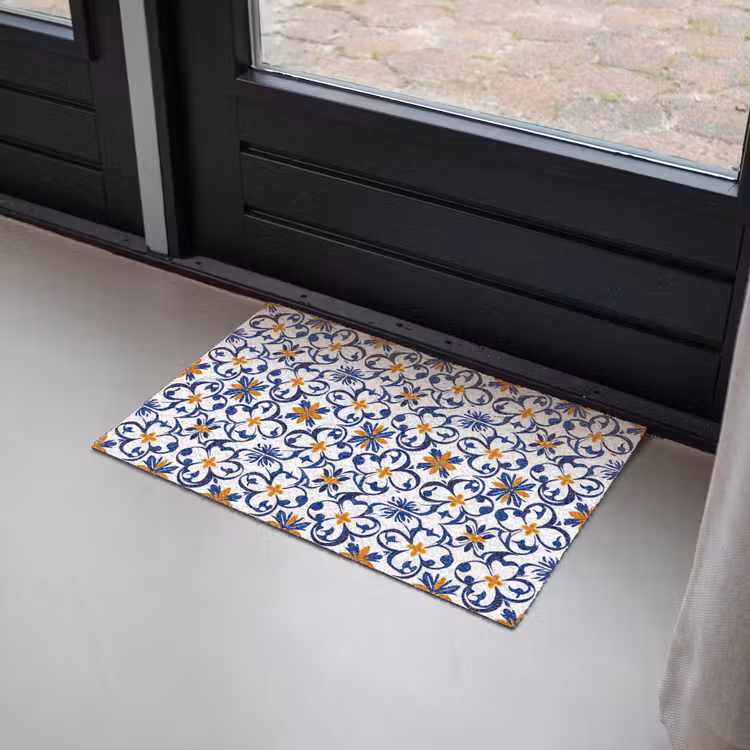 Patroon - Modern - Kleurrijk Deurmat klein 898 -sfeer2