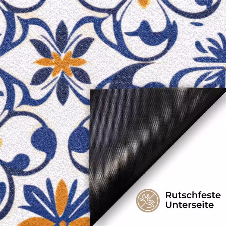 Patroon - Modern - Kleurrijk Deurmat klein 898 -antislip_DE