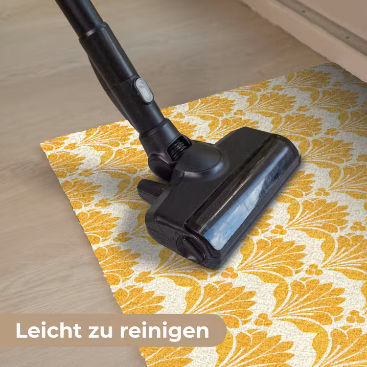 Patroon - Motief - Geel Deurmat klein 898 -reinigen_DE