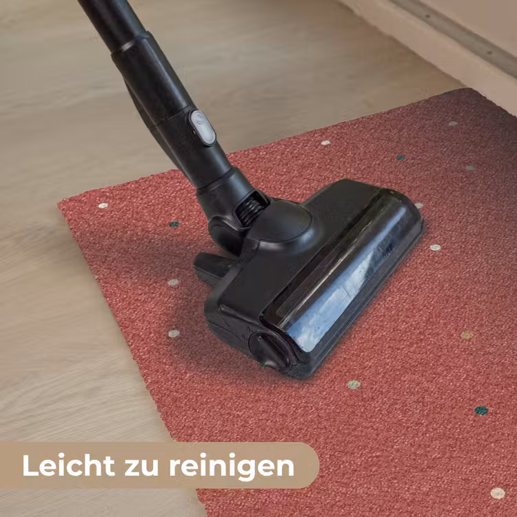 Patroon - Stippen - Rood Deurmat klein 898 -reinigen_DE