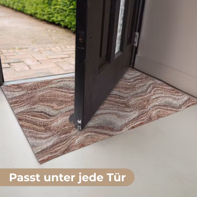 Patroon - Zandsteen - Travertijn Deurmat klein 898 -USP_DE