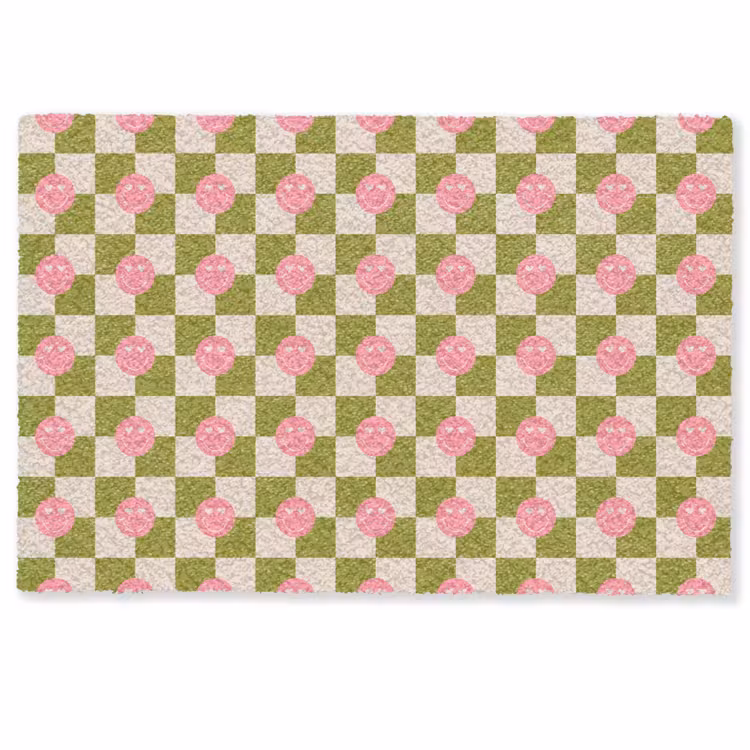 Patroon - Smileys - Blokken Deurmat klein 898 -zkaufland3d