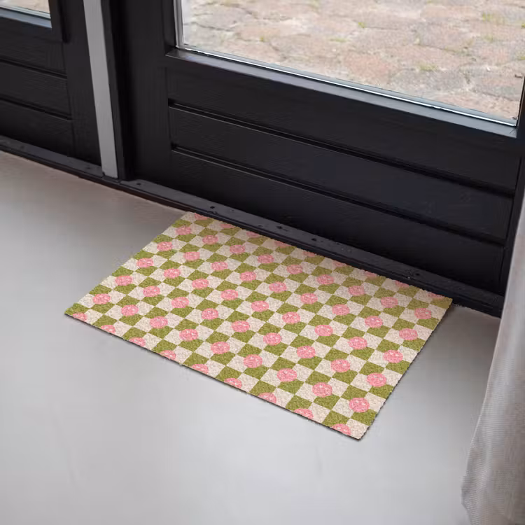 Patroon - Smileys - Blokken Deurmat klein 898 -sfeer2