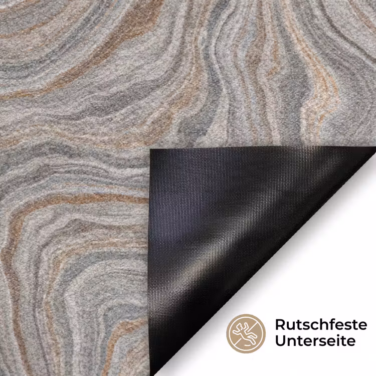 Patroon - Textuur - Grijs Deurmat klein 898 -antislip_DE