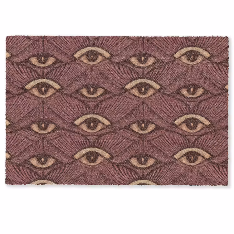 Mystiek - Ogen - Bruin Deurmat klein 898 -zkaufland3d