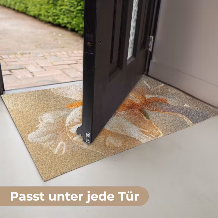 Close up - Oranje - Iris Deurmat klein -USP_DE