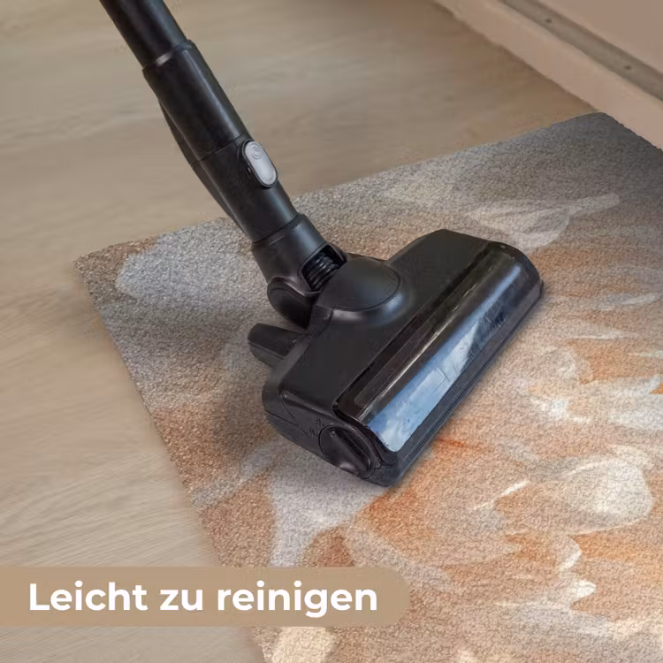 Close up - Pioenroos - Lichtroze Deurmat klein -reinigen_DE