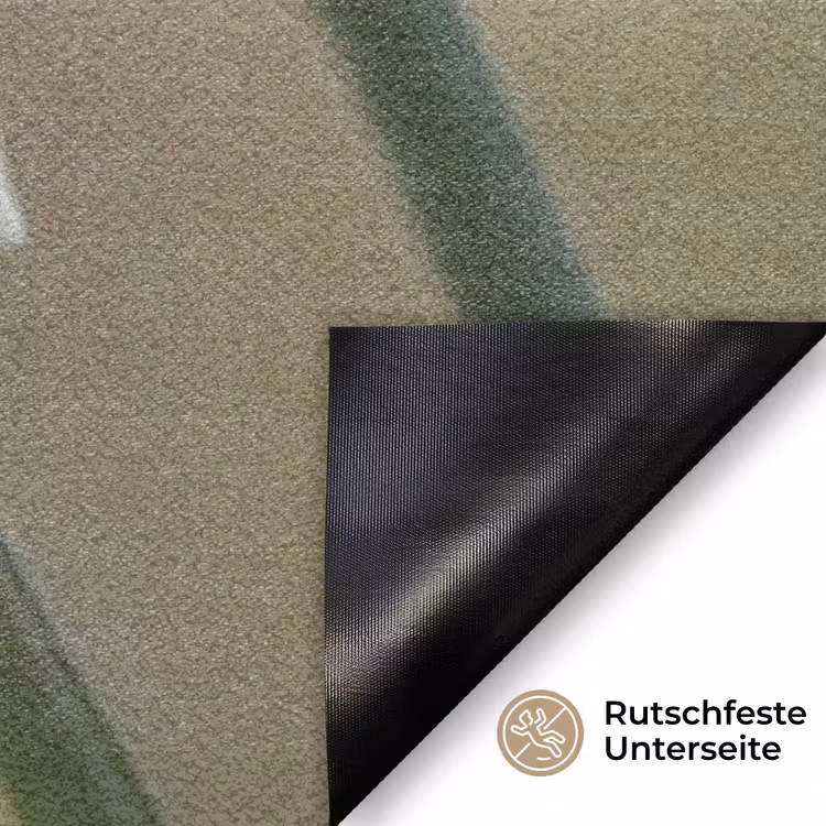 Narcis - Bloem - Minimalistisch Deurmat klein -antislip_DE