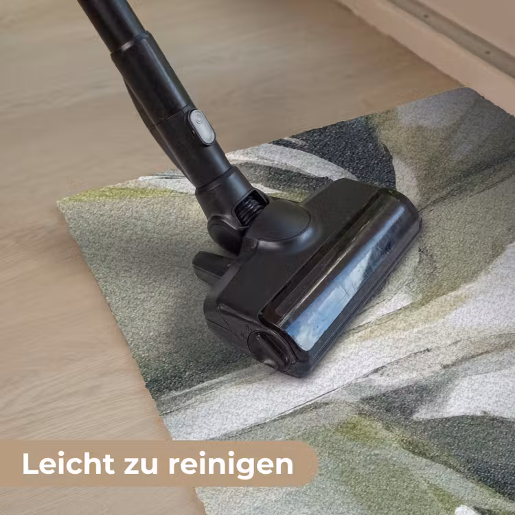 Natuur - Abstract - Groen - Penseelstreken Deurmat klein -reinigen_DE