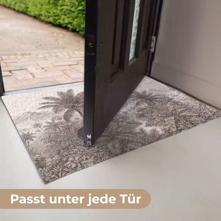 Natuur - Bergen - Rivier - Tropisch - Vintage Deurmat klein -USP_DE