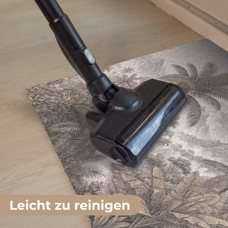 Natuur - Bergen - Rivier - Tropisch - Vintage Deurmat klein -reinigen_DE