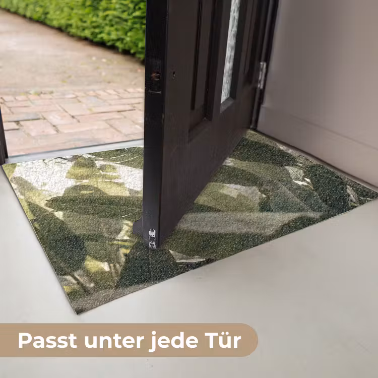 Natuur - Bladeren - Groen - Tropisch - Detail Deurmat klein -USP_DE