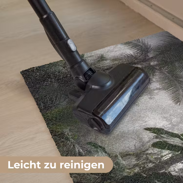 Natuur - Jungle - Mist - Groen - Bladeren Deurmat klein -reinigen_DE