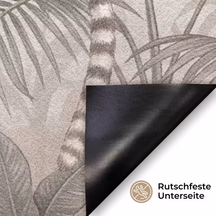 Natuur - Jungle - Ringstaartmaki - Bruin Deurmat klein -antislip_DE