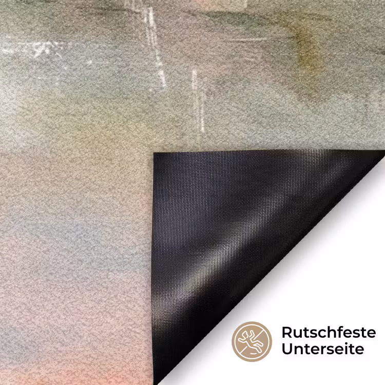 Fußmatte - Natur – Landschaft – Abstrakt – Wasser – Grün - Natuur - Landschap - Abstract - Water - Groen Deurmat klein