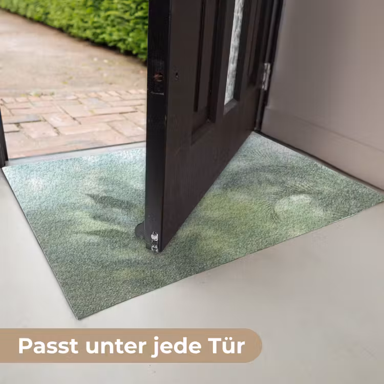 Natuur - Vervaagd - Groen - Abstract - Modern Deurmat klein -USP_DE