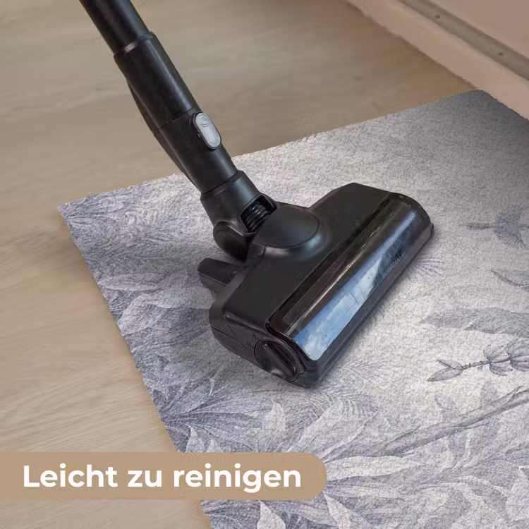 Natuur - Vogel - Jungle - Illustratie - Blauw Deurmat klein -reinigen_DE