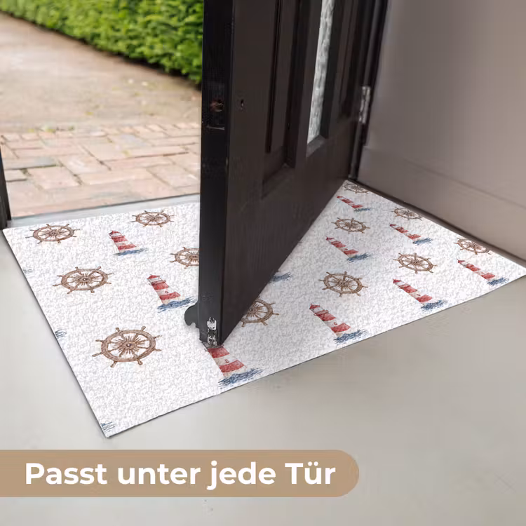 Nautisch - Klassiek - Rood Deurmat klein 898 -USP_DE
