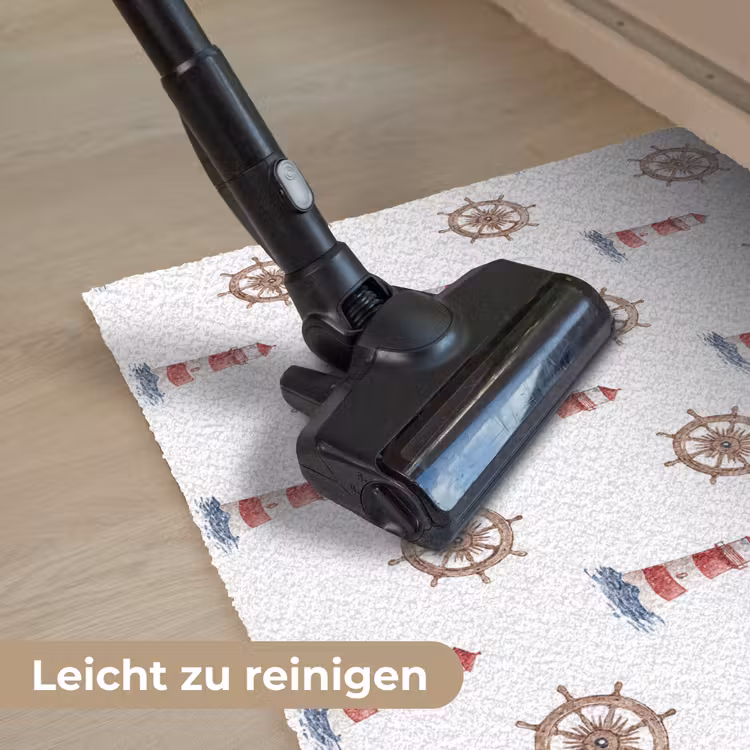 Nautisch - Klassiek - Rood Deurmat klein 898 -reinigen_DE