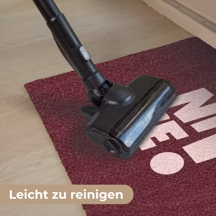 Nice - Uitroepteken - Rood Deurmat klein -reinigen_DE