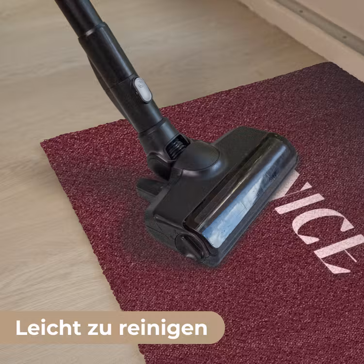 Nice - Bordeaux - Roze Deurmat klein -reinigen_DE