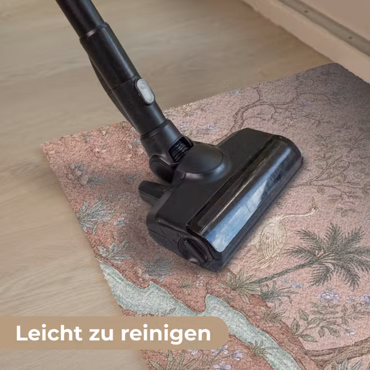 Nostalgisch - Reigers - Roze Deurmat klein -reinigen_DE