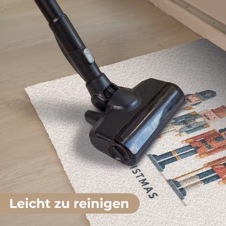 Notenkrakers - Minimalistisch - Kerst - Beige Deurmat klein -reinigen_DE