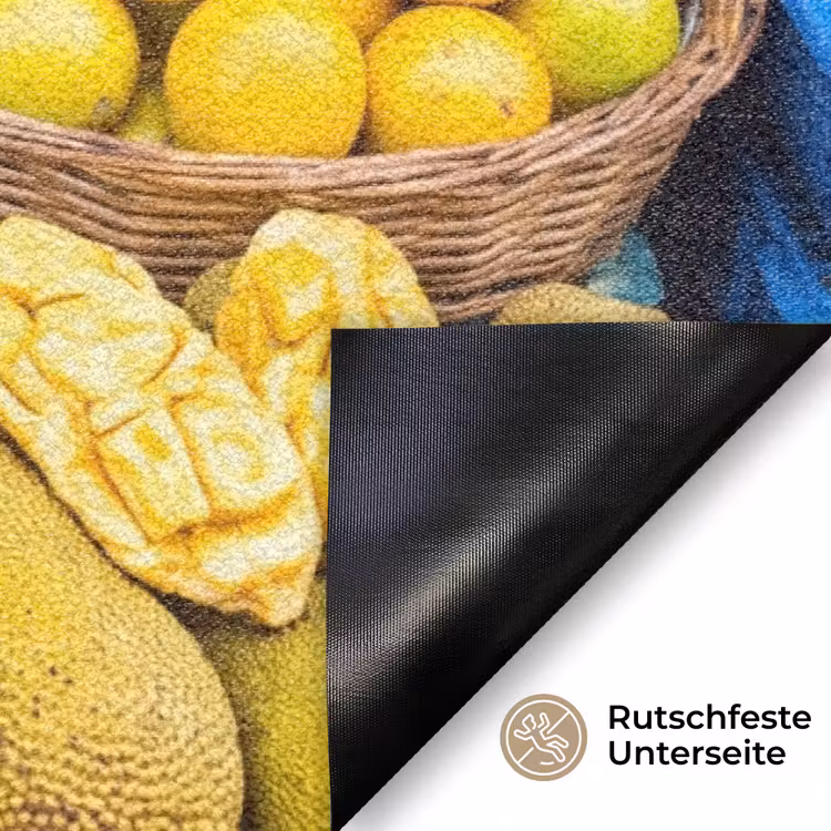 Fußmatte - Obst – Markt – Bunt - Fruit - Markt - Kleurrijk Deurmat klein